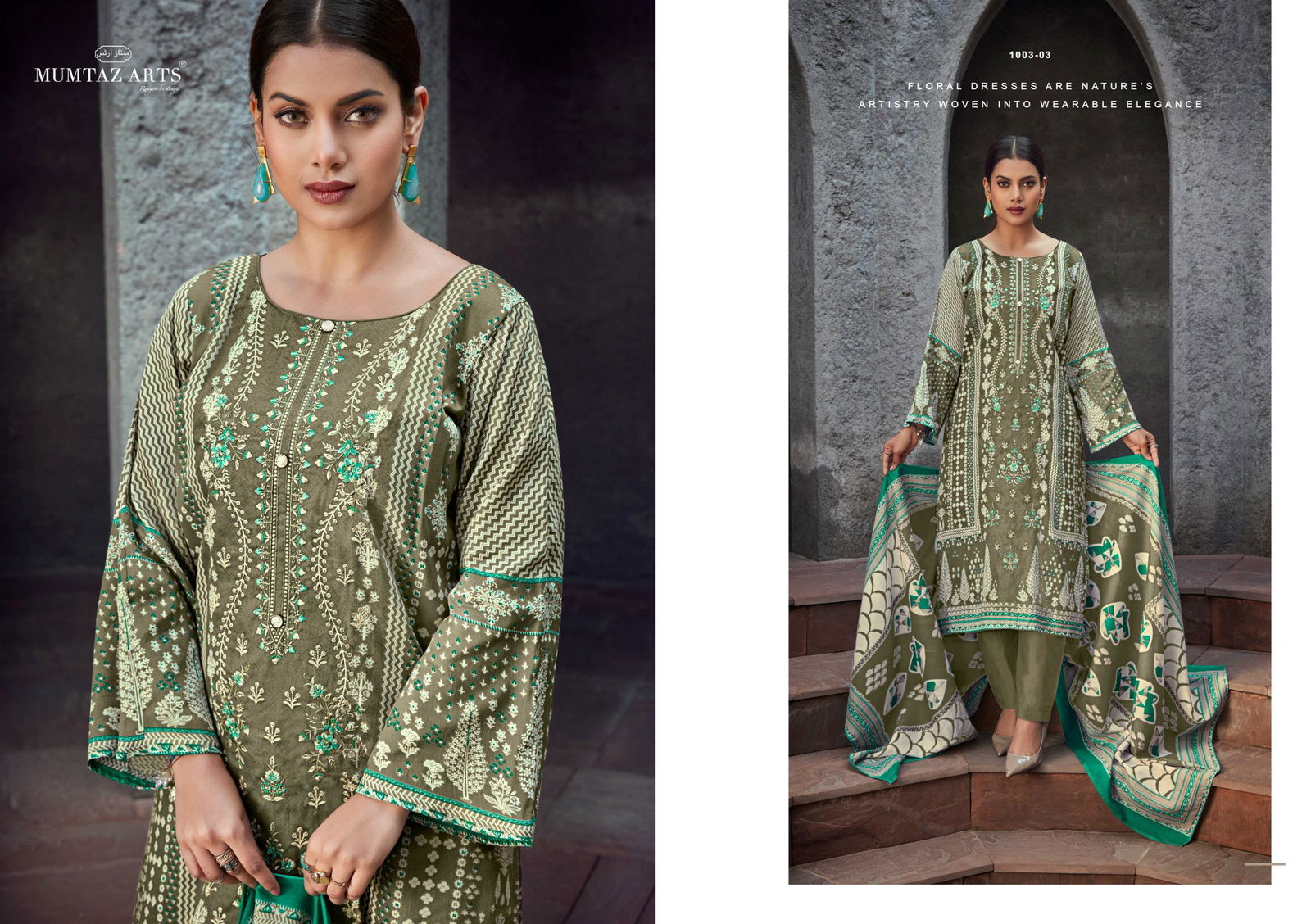 Nimrit By Mumtaz Jam Stain Printed Online Dress Material Wholesale
